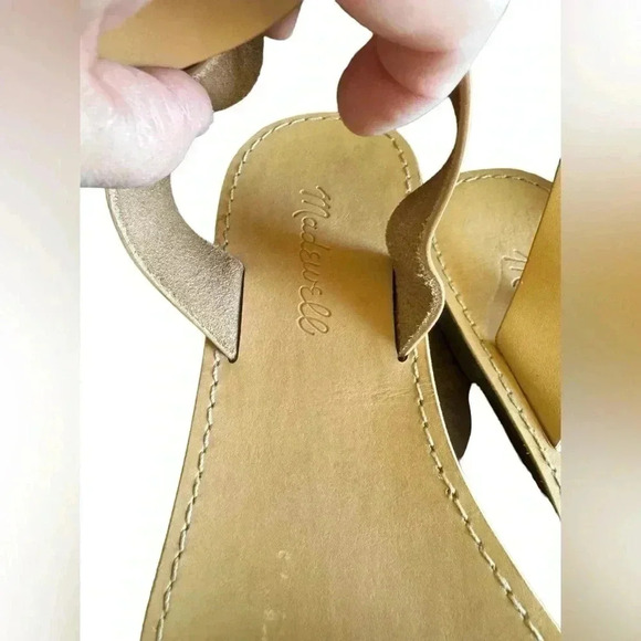 🤎 Madewell The Boardwalk Ankle Strap Leather Sandal Women’s Size 8.5 EUC - Picture 8 of 14